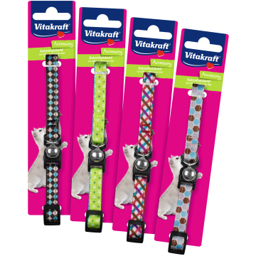 Katzenhalsband, gemustert