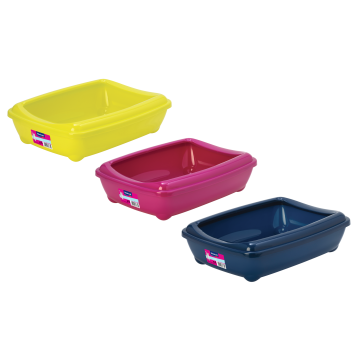 Katzentoilette mit Rand