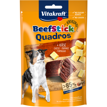 Beef Stick® Quadros® + Käse