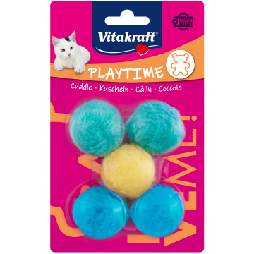 Plüschbälle mit Schelle