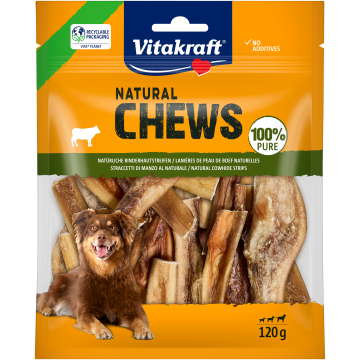 NATURAL CHEWS Rinderkopfhautstreifen