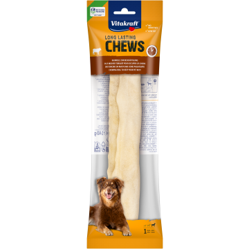 LONG LASTING CHEWS Kaurolle, white, 26 cm, 1 Stück