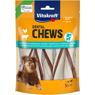 DENTAL CHEWS Kaustangen mit Hühnchen-Füllung, M