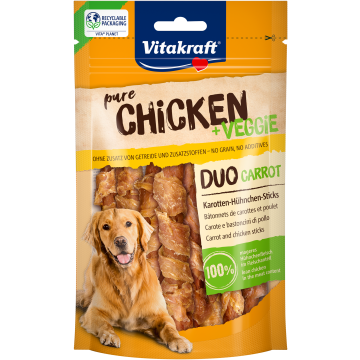 CHICKEN + VEGGIE DUO CARROT Karotten-Hühnchen-Sticks