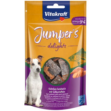 Jumper’s delights Kabeljau-Sandwich mit Süßkartoffeln