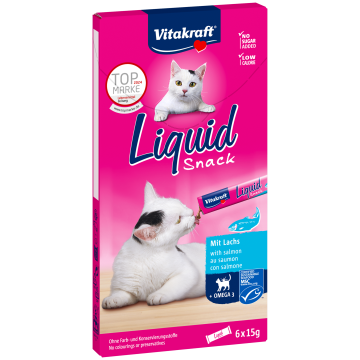 Liquid Snack mit Lachs + Omega 3