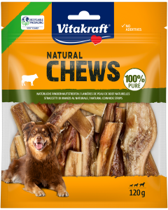 NATURAL CHEWS Rinderkopfhautstreifen