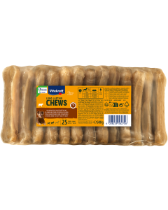 LONG LASTING CHEWS Kauknochen, gepresst, 8,5 cm, 25 Stück