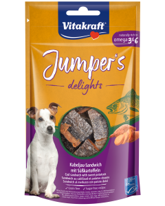 Jumper’s delights Kabeljau-Sandwich mit Süßkartoffeln