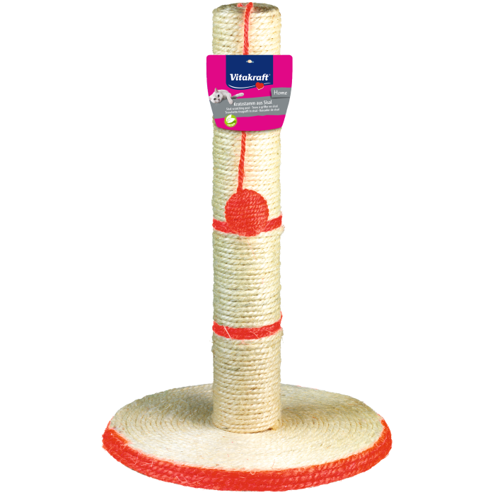 Sisal-Platte mit Stamm und Ball, 50 cm Sisal-Platte mit Stamm und Ball, 50 cm