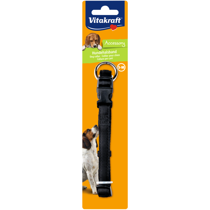Hundehalsband Standard, 15 mm, S-M