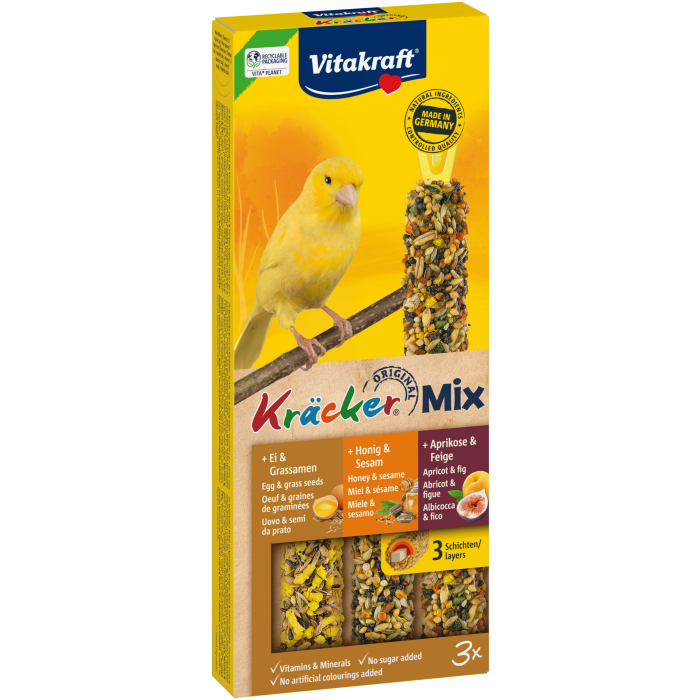 Kräcker® Mix + Ei / Frucht / Honig Kräcker® Mix + Ei / Frucht / Honig