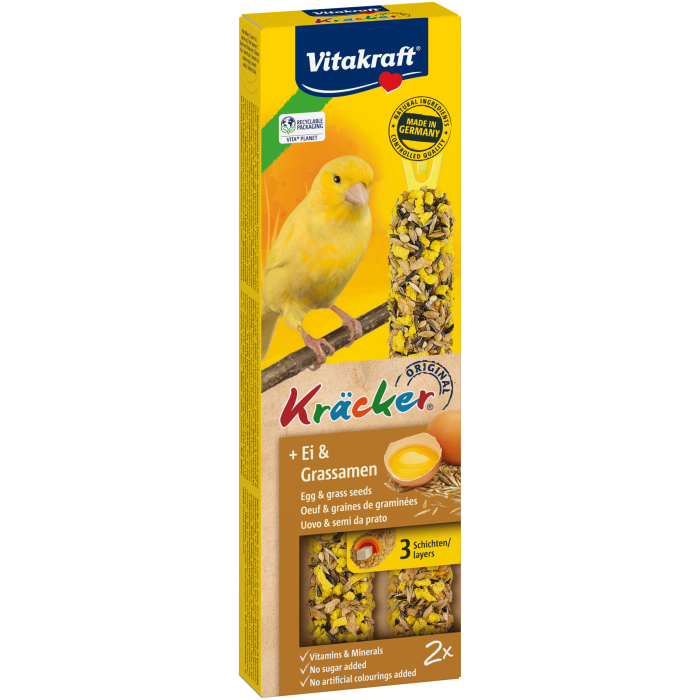 Kräcker® + Ei & Grassamen Kräcker® + Ei & Grassamen