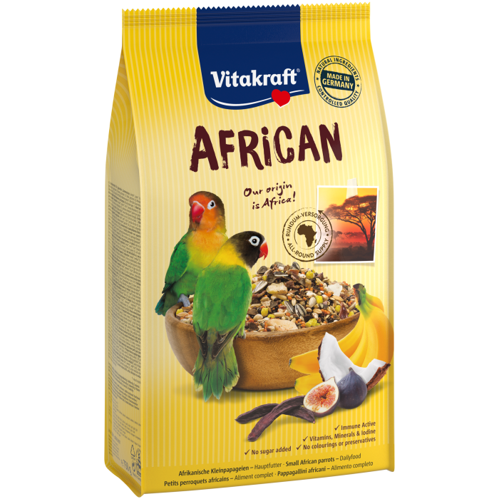 AFRICAN für afrikanische Kleinpapageien