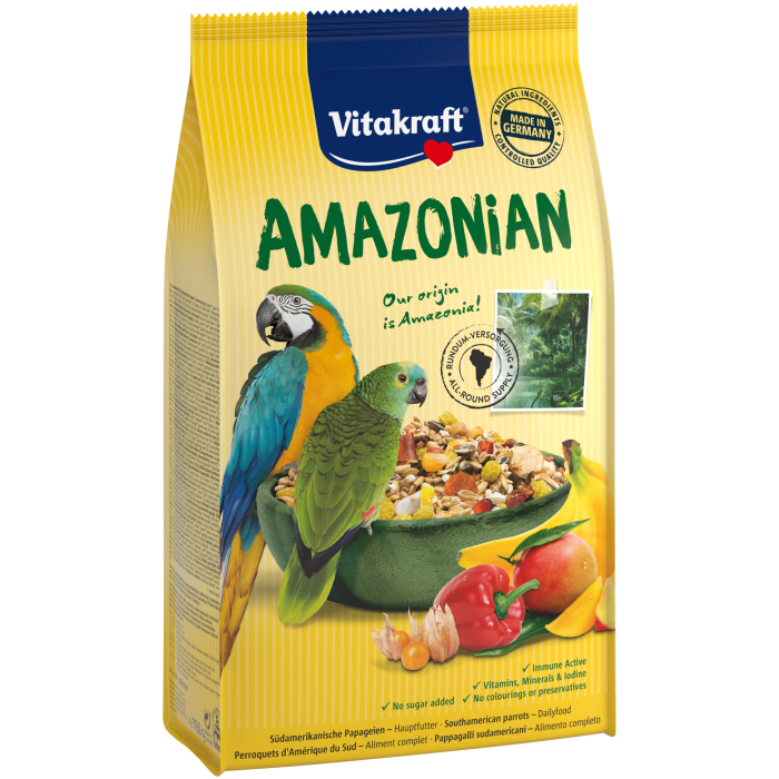 AMAZONIAN für südamerikanische Papageien AMAZONIAN für südamerikanische Papageien