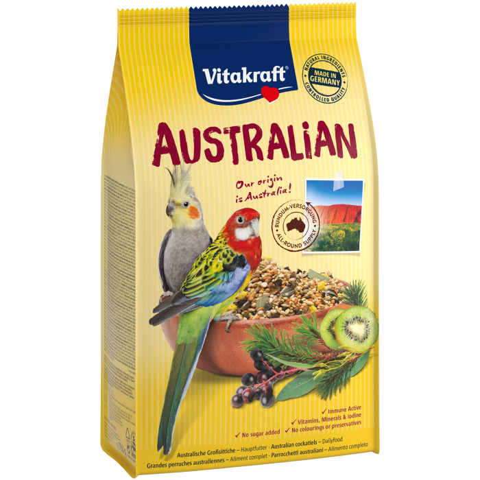 AUSTRALIAN für australische Großsittiche AUSTRALIAN für australische Großsittiche