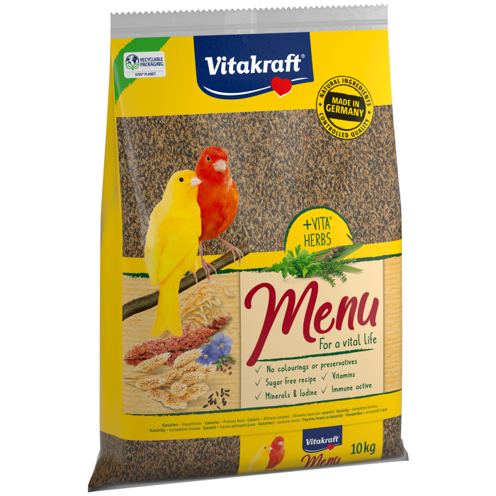 Menu Big Pack für Kanarien