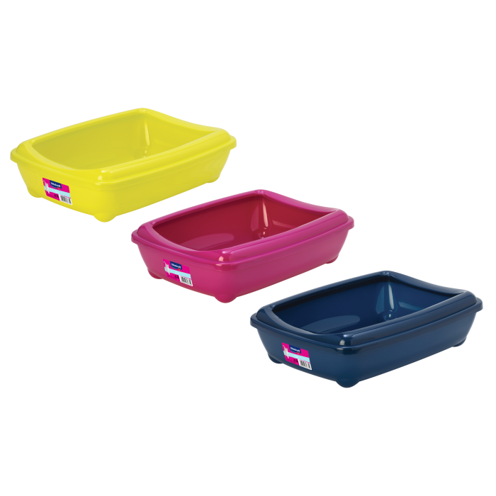 Katzentoilette mit Rand