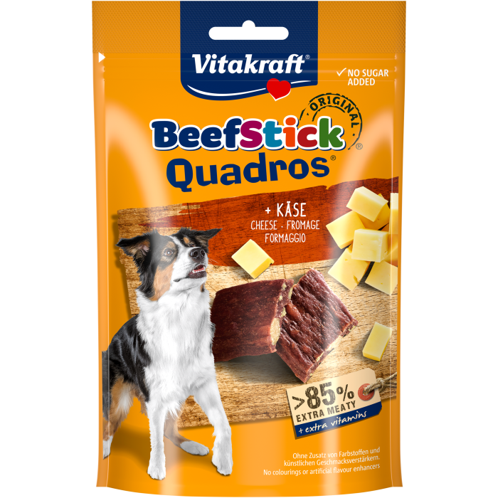 Beef Stick® Quadros® + Käse Beef Stick® Quadros® + Käse