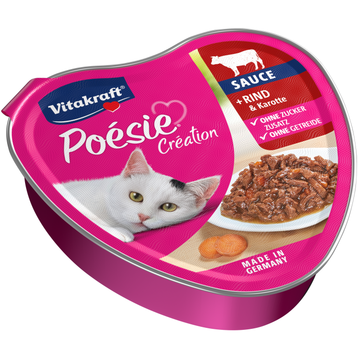 Poésie® Création + Rind & Karotte in Sauce Poésie® Création + Rind & Karotte in Sauce