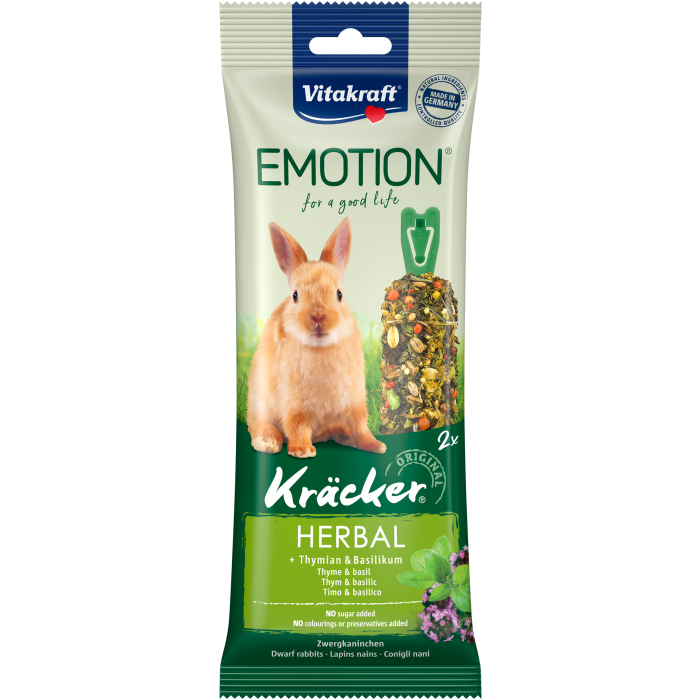 Emotion® Kräcker® herbal + Thymian & Basilikum