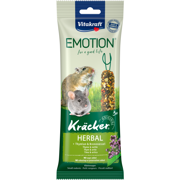 Emotion® Kräcker® herbal + Thymian & Brennnessel