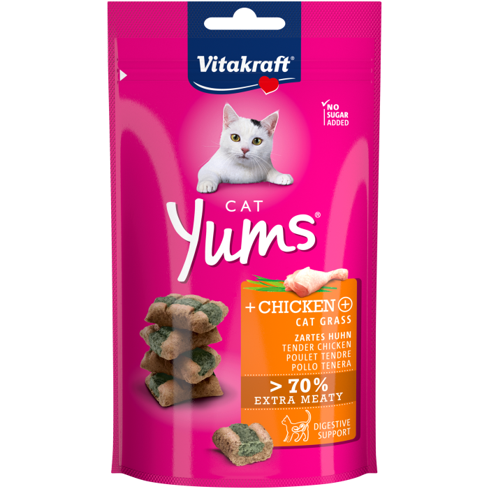 Cat Yums® + Huhn & Katzengras