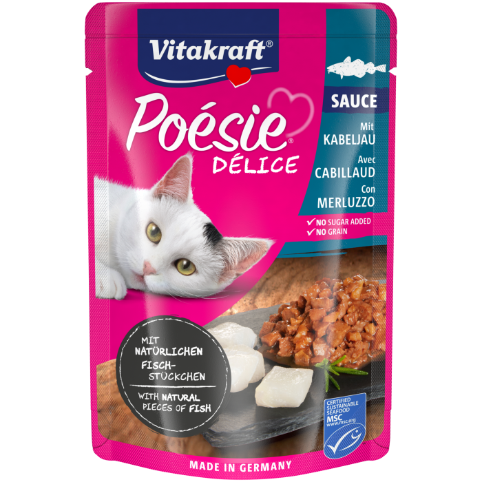 Poésie® Délice mit Kabeljau in Sauce Poésie® Délice mit Kabeljau in Sauce