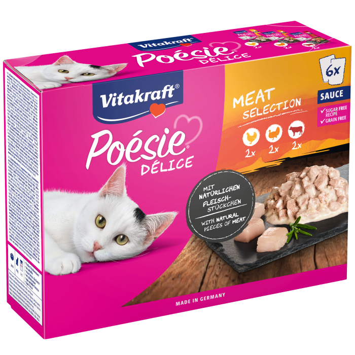 Poésie® Délice in Sauce, Multipack Variante mit Fleisch Poésie® Délice in Sauce, Multipack Variante mit Fleisch