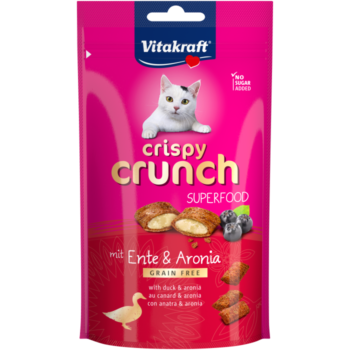 Crispy Crunch mit Ente & Aronia Crispy Crunch mit Ente & Aronia