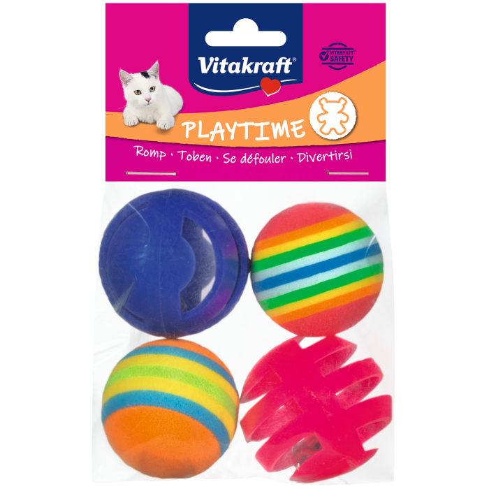 Rassel- und Rainbow-Bälle, Set Rassel- und Rainbow-Bälle, Set
