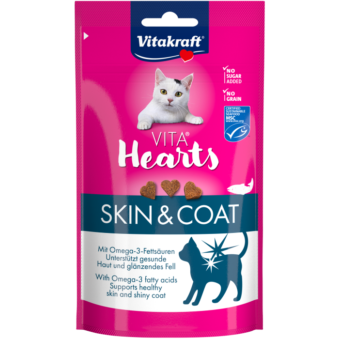 Vita Hearts Skin & Coat Lachs