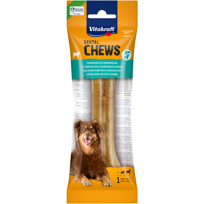DENTAL CHEWS Kauknochen, gepresst, M