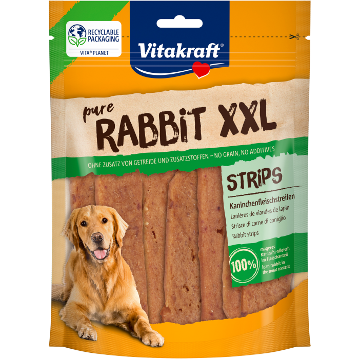RABBIT XXL Strips Kaninchenfleischstreifen RABBIT XXL Strips Kaninchenfleischstreifen