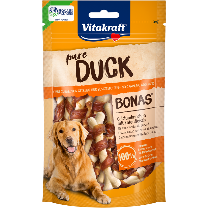 DUCK BONAS® Calciumknochen mit Entenfleisch DUCK BONAS® Calciumknochen mit Entenfleisch