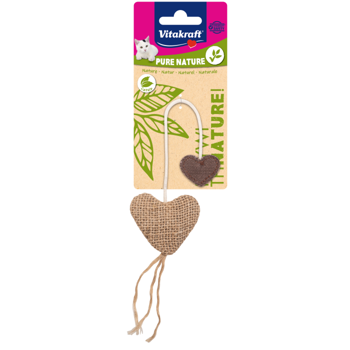 Pure Nature Tee Herz mit Catnip