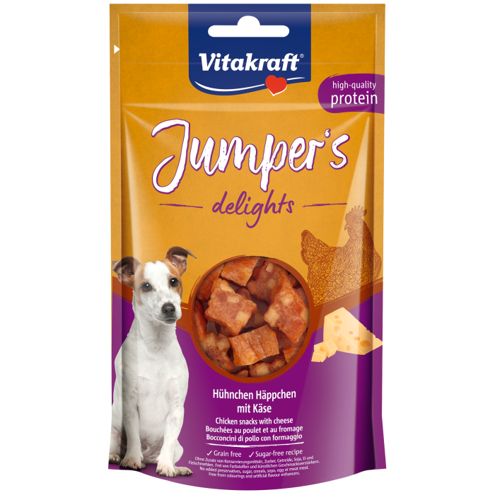 Jumper’s delights Hühnchen Häppchen mit Käse
